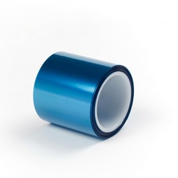 蓝色单层pet硅胶保护膜东莞涂布厂家