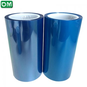 蓝色双层pet硅胶保护膜 模切材料加工保护膜