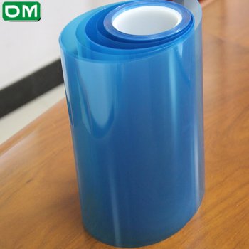 蓝色双层pet硅胶保护膜 模切材料加工保护膜